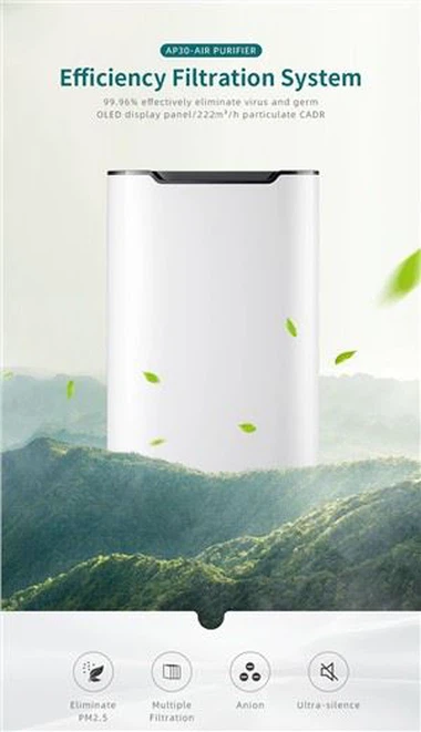 بی کے جے-215 ڈسٹ ایئر سنسر ہوم ایئر پیوریفائر