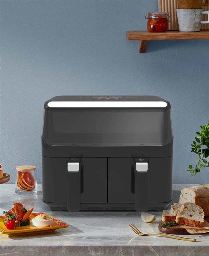 YYZG-800A Double Pot Air Fryer Oil Free